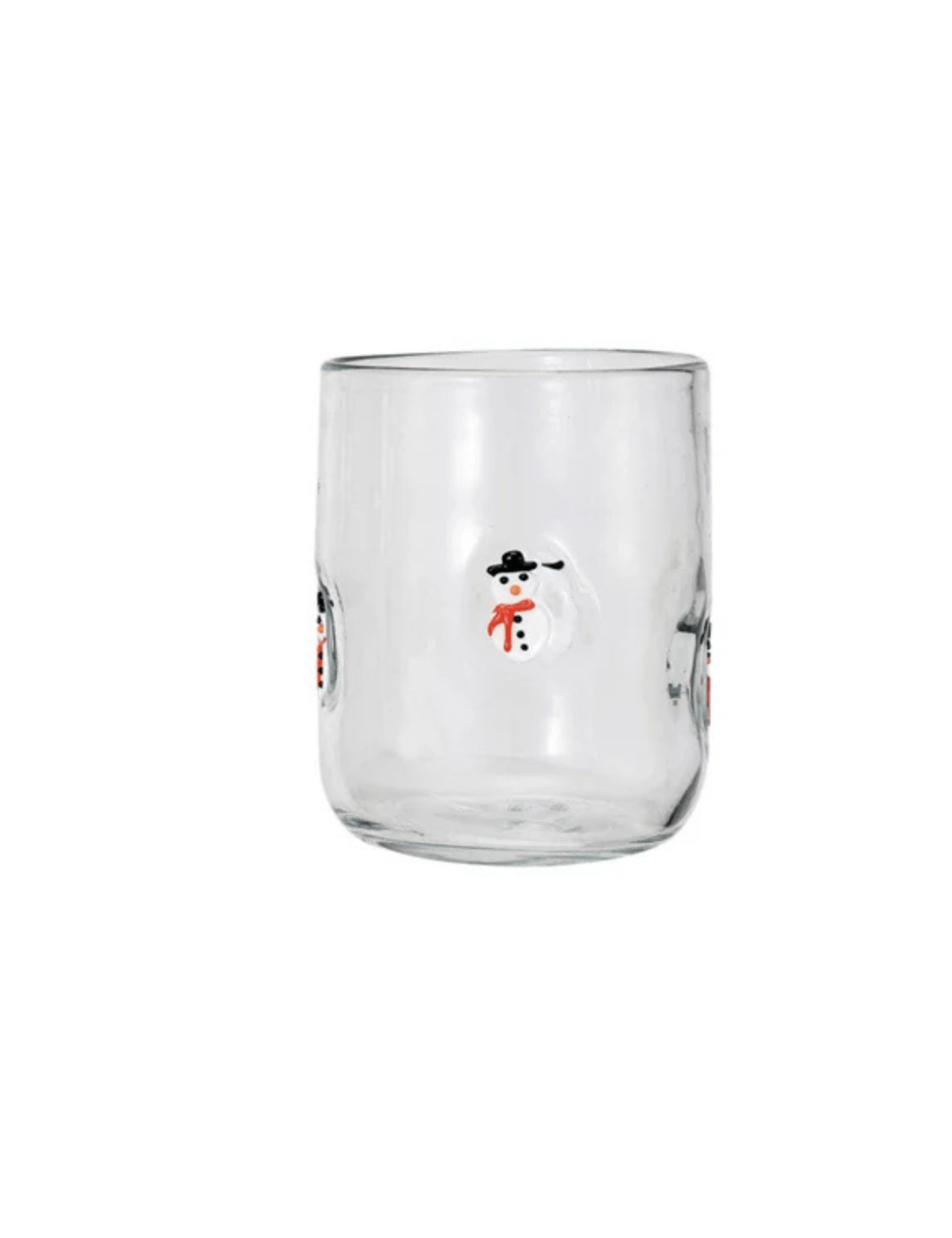 Holiday Figure Round Drinking Glass 16 oz. - Pep & Punch