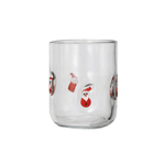 Holiday Figure Round Drinking Glass 16 oz. - Pep & Punch