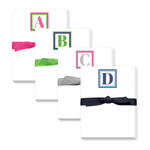 Initial Statement Stripe Mini Notepad - Pep & Punch