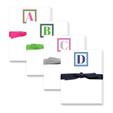 Initial Statement Stripe Mini Notepad - Pep & Punch