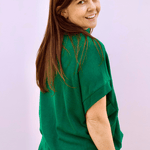 Ivy Mock Neck Sweater - Pep & Punch