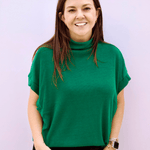 Ivy Mock Neck Sweater - Pep & Punch