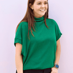 Ivy Mock Neck Sweater - Pep & Punch