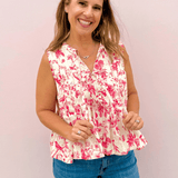 Juno Floral Top - Pep & Punch