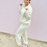 Kelly Scuba Half Zip Sweatshirt & Jogger Set - Pep & Punch