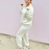 Kelly Scuba Half Zip Sweatshirt & Jogger Set - Pep & Punch