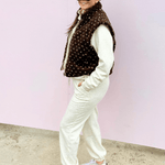 Kelly Scuba Half Zip Sweatshirt & Jogger Set - Pep & Punch