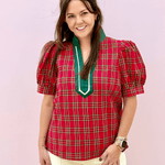 Kris Plaid Top - Pep & Punch