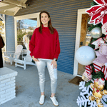 KUT | Charlize High Rise Fab Ab Cigarette - Pep & Punch