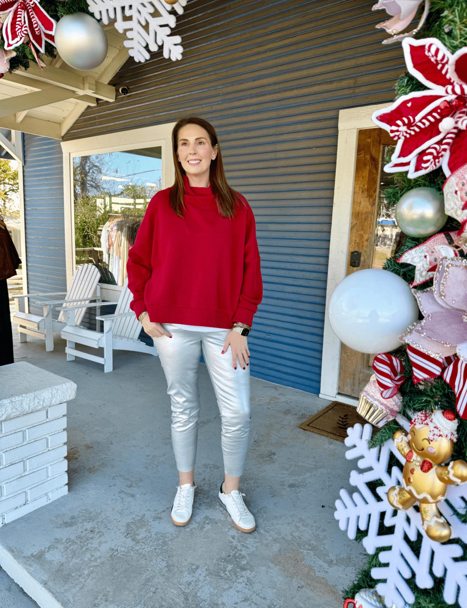 KUT | Charlize High Rise Fab Ab Cigarette - Pep & Punch