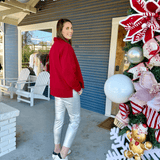 KUT | Charlize High Rise Fab Ab Cigarette - Pep & Punch