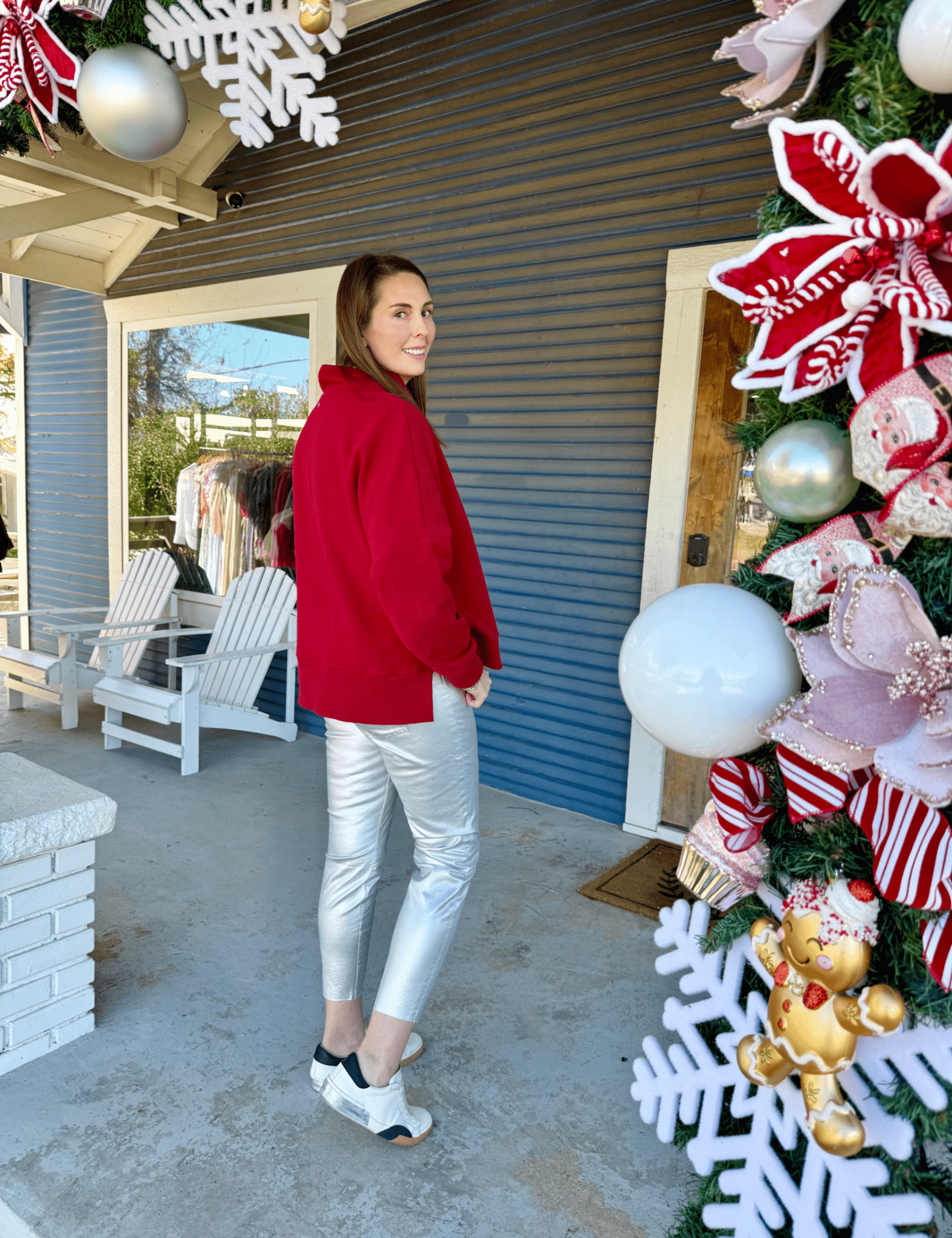 KUT | Charlize High Rise Fab Ab Cigarette - Pep & Punch