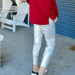 KUT | Charlize High Rise Fab Ab Cigarette - Pep & Punch