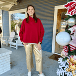 KUT | Charlotte High Rise Fab Ab Wide Leg - Pep & Punch