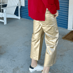 KUT | Charlotte High Rise Fab Ab Wide Leg - Pep & Punch