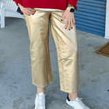 KUT | Charlotte High Rise Fab Ab Wide Leg - Pep & Punch