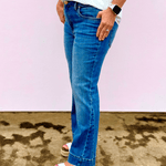 Kut | Kelsey High Rise Ankle Flare - Pep & Punch