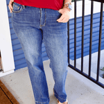 KUT | Kelsey High Rise FAB AB Ankle - Pep & Punch