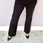 KUT | Kelsey Mid Rise Ankle Flare - Pep & Punch