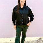 KUT | Kelsey Mid Rise Ankle Flare - Pep & Punch