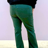 KUT | Kelsey Mid Rise Ankle Flare - Pep & Punch