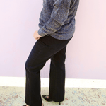 KUT | Kelsey Mid Rise Ankle Flare - Pep & Punch