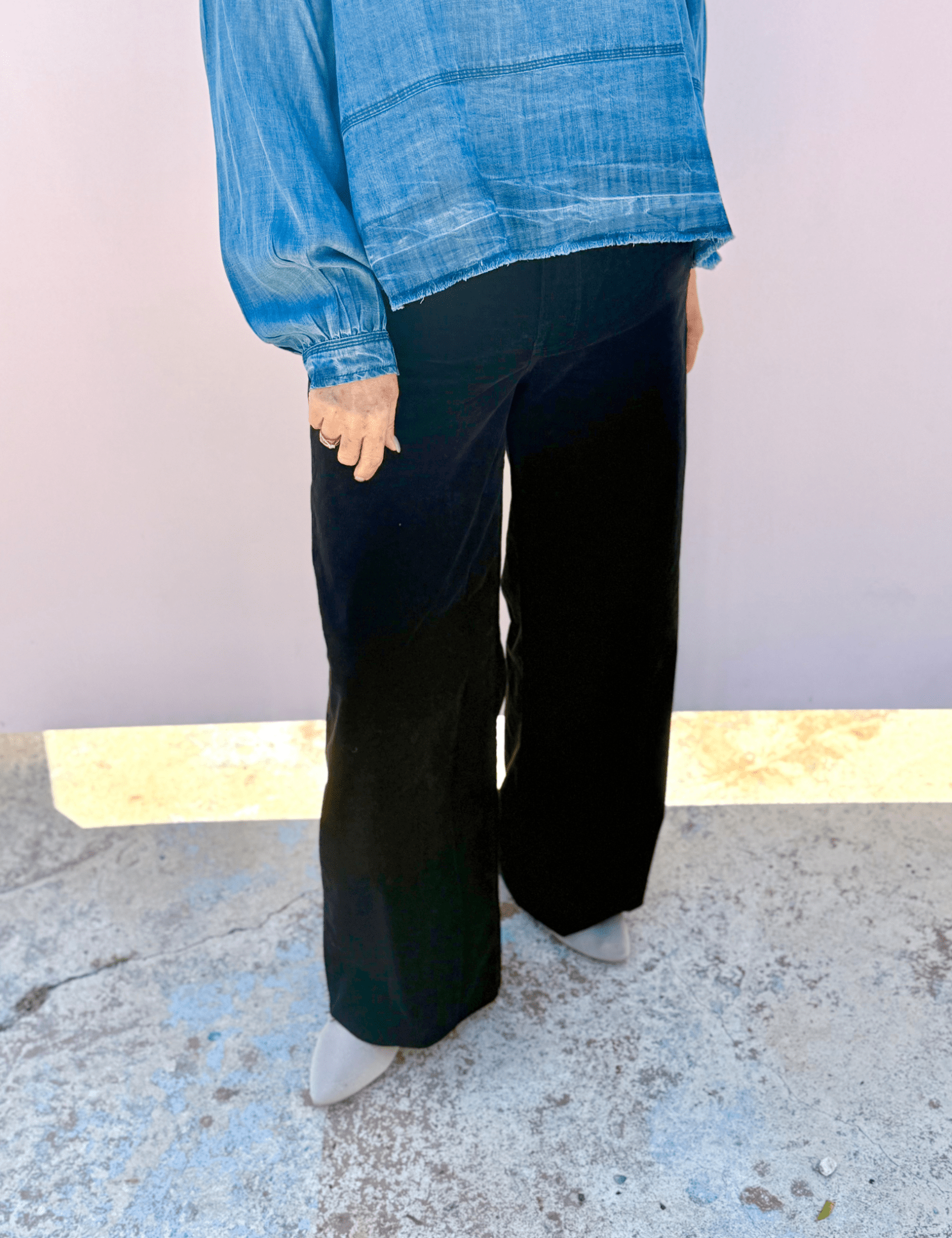 KUT | Meg Fab Ab High Rise Wide Leg Pant - Pep & Punch