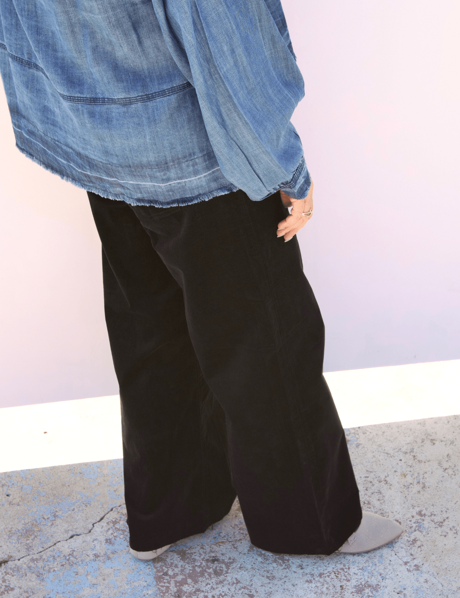 KUT | Meg Fab Ab High Rise Wide Leg Pant - Pep & Punch