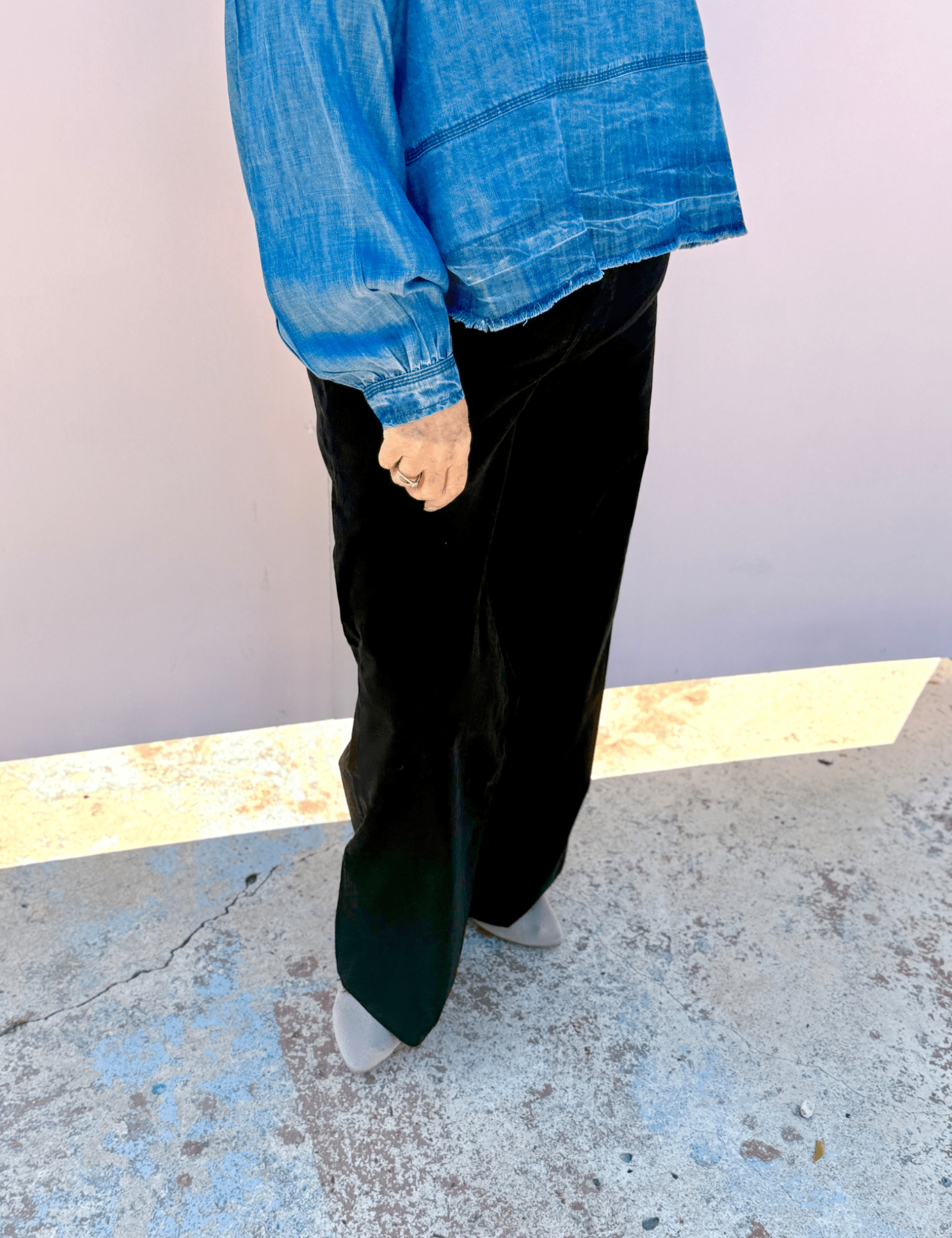 KUT | Meg Fab Ab High Rise Wide Leg Pant - Pep & Punch