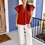 KUT | Meg High Rise Fab Ab Roll Hem Denim - Pep & Punch