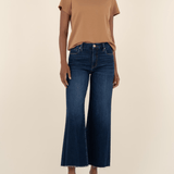 KUT | Meg High Rise Fab Ab Wide Leg Denim - Pep & Punch