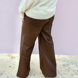 KUT | Meg High Rise Fab Ab Wide Leg Denim - Pep & Punch