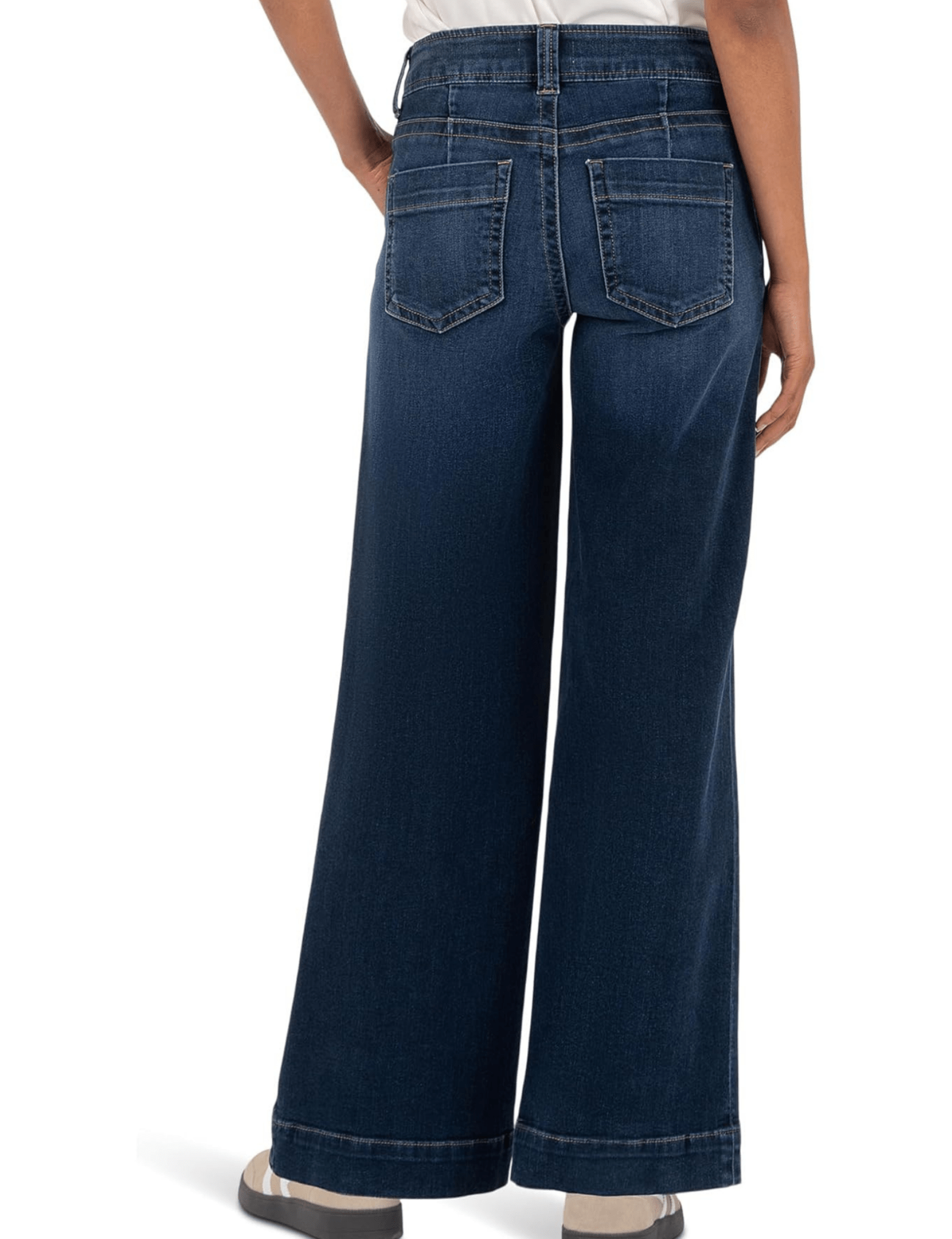 KUT | Meg High Rise Oversize Wide Stitch - Pep & Punch