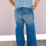 KUT | Meg High Rise Pintuck Denim - Pep & Punch