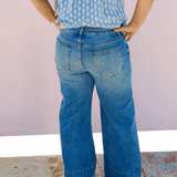 KUT | Meg High Rise Pintuck Denim - Pep & Punch