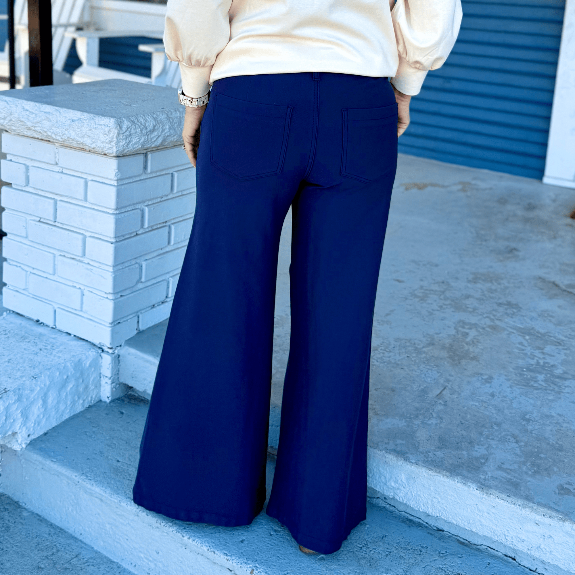 KUT MEG Wide Leg Pants W/Trouser PKT - Pep & Punch