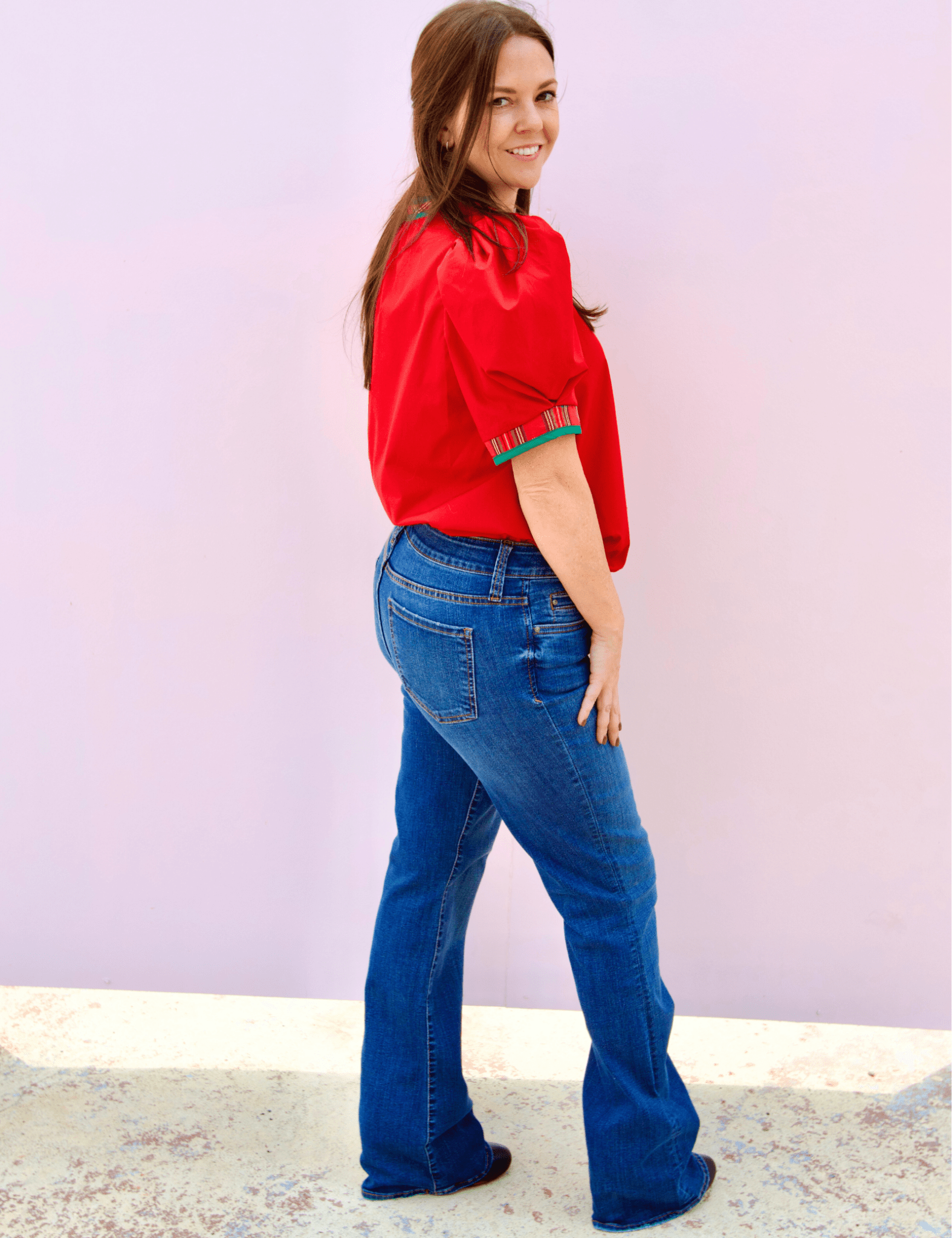 KUT | Natalie High Rise FAB AB Bootcut - Pep & Punch