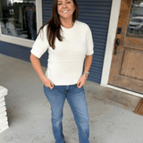 KUT | Natalie High Rise FAB AB Bootcut Denim - Pep & Punch