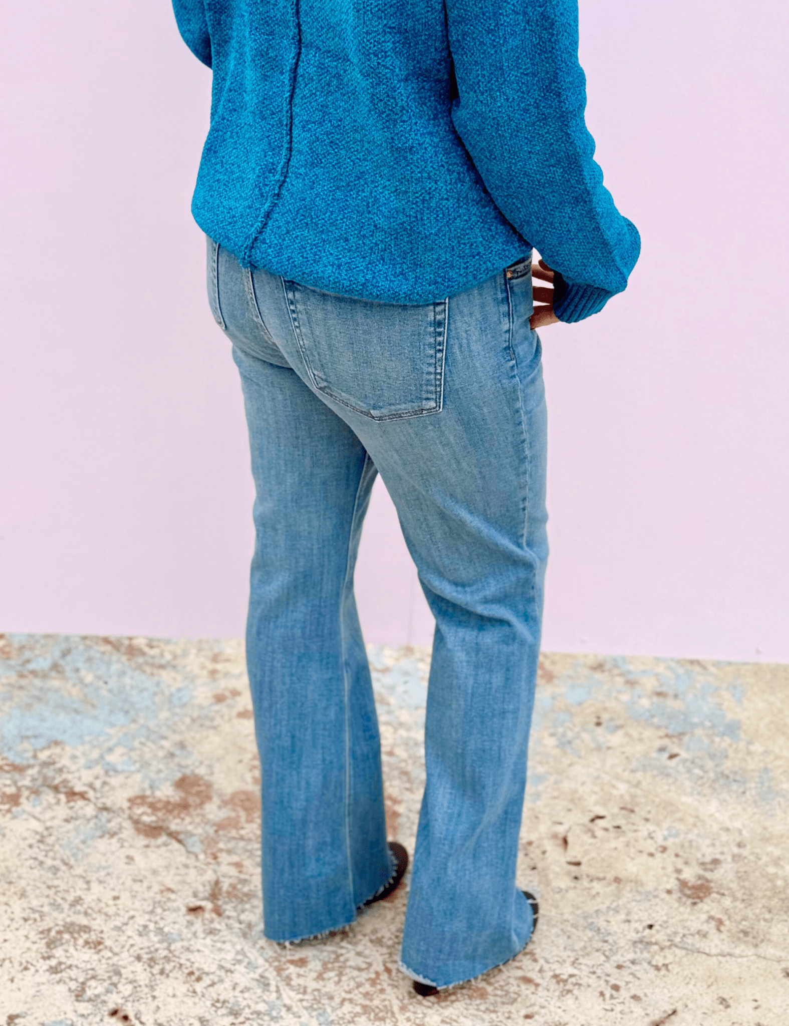 KUT | Stella High Rise FAB AB Flare - Pep & Punch