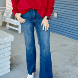 KUT | Stella High Rise FAB AB Flare - Pep & Punch