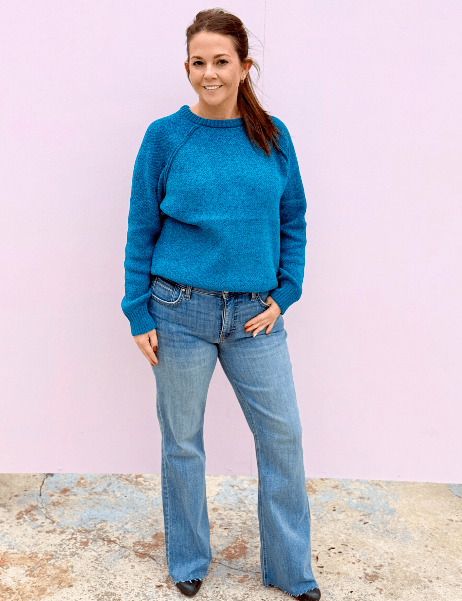 KUT | Stella High Rise FAB AB Flare - Pep & Punch