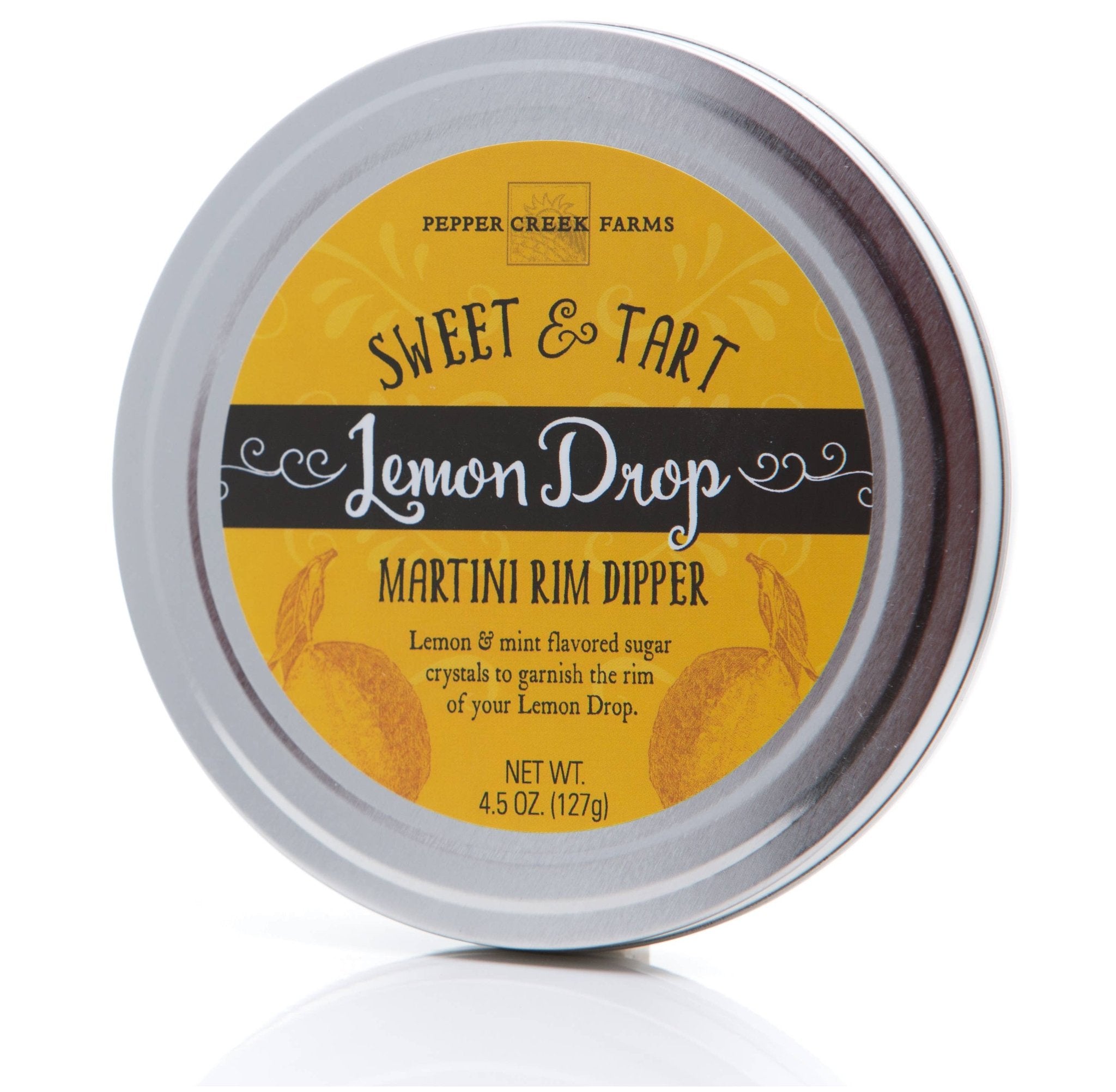 Lemon Drop Rim Dipper 4.5 Oz. - Pep & Punch