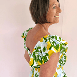 Lemonade Smocked Midi Dress - Pep & Punch