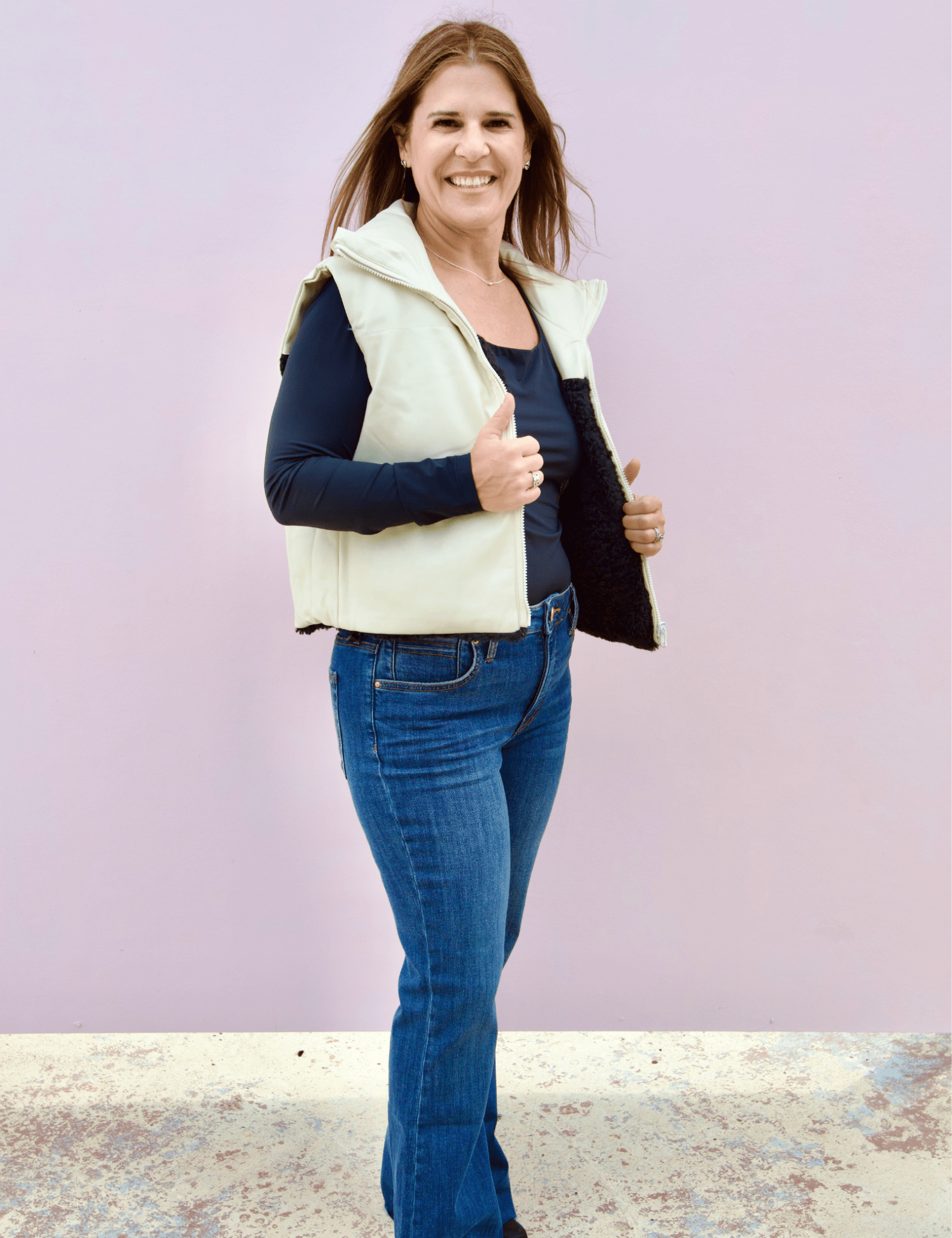 Lizzie Reversible Vest - Pep & Punch