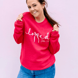 Loved Bow John 3:16 Sweatshirt - Pep & Punch