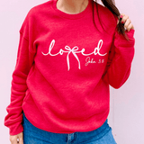 Loved Bow John 3:16 Sweatshirt - Pep & Punch