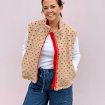 Marni Floral Fleece Vest - Pep & Punch