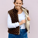 Marni Floral Fleece Vest - Pep & Punch