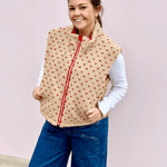 Marni Floral Fleece Vest - Pep & Punch