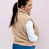 Marni Floral Fleece Vest - Pep & Punch